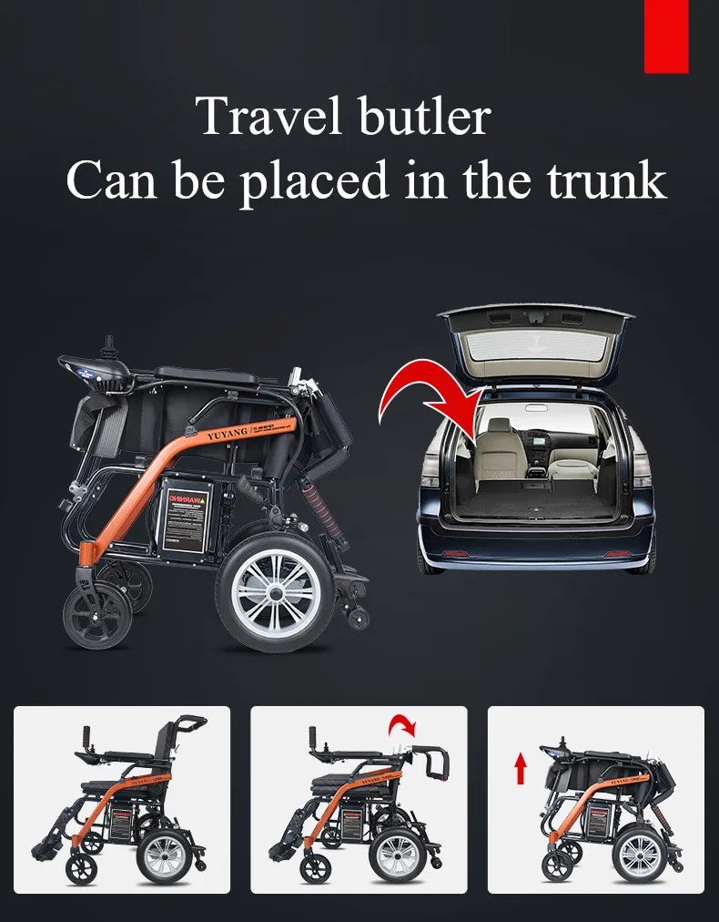 Foldable Power Electric Wheelchair