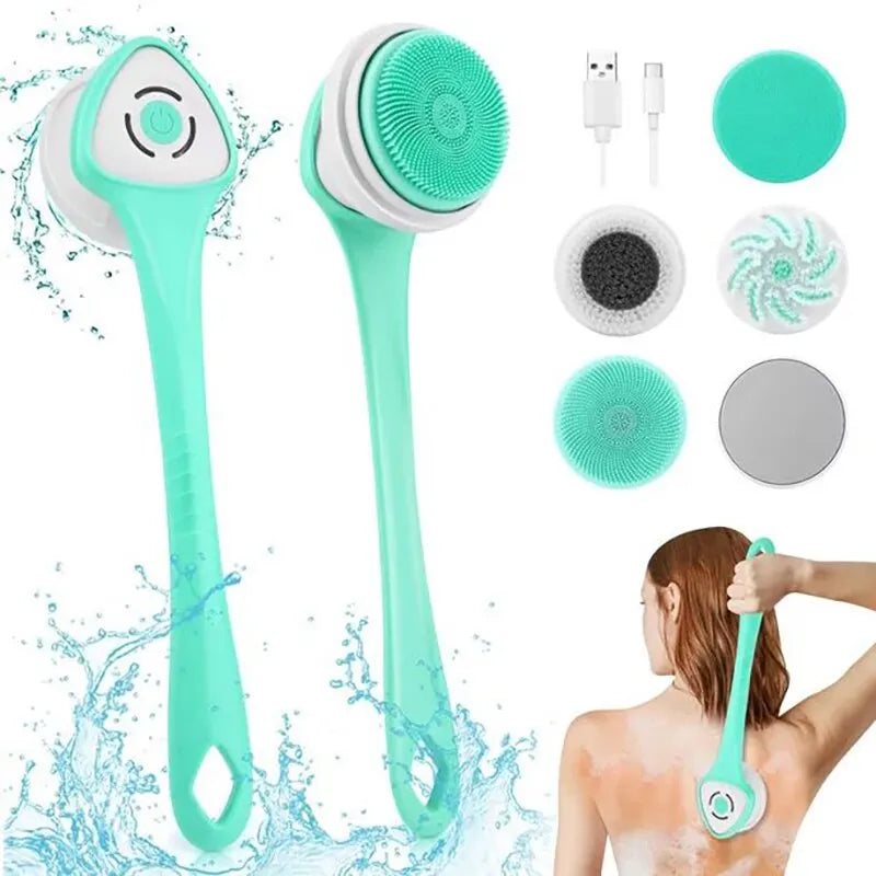 Electric Waterproof Soft Bath Brush