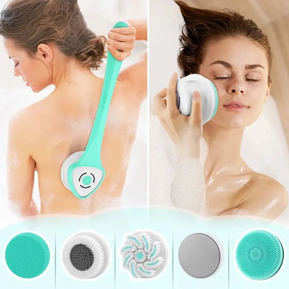 Electric Waterproof Soft Bath Brush